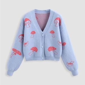 Cider Knit Mushroom Cardigan